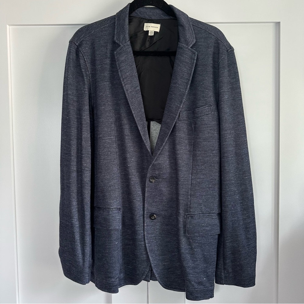 Like New! Club Monaco Dark Blue Sport Coat Modern Fit